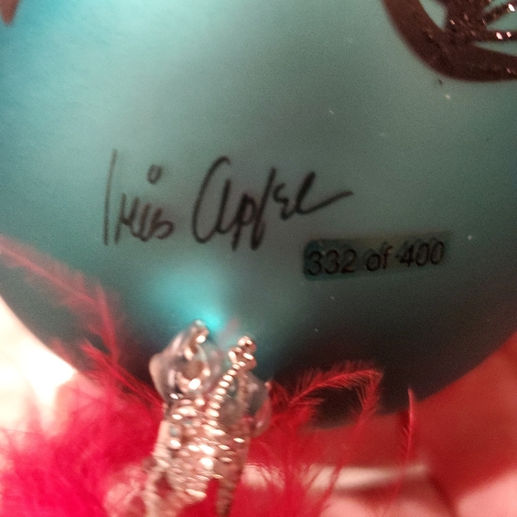 Iris Apfel Designer Ornament - Picture 3 of 5